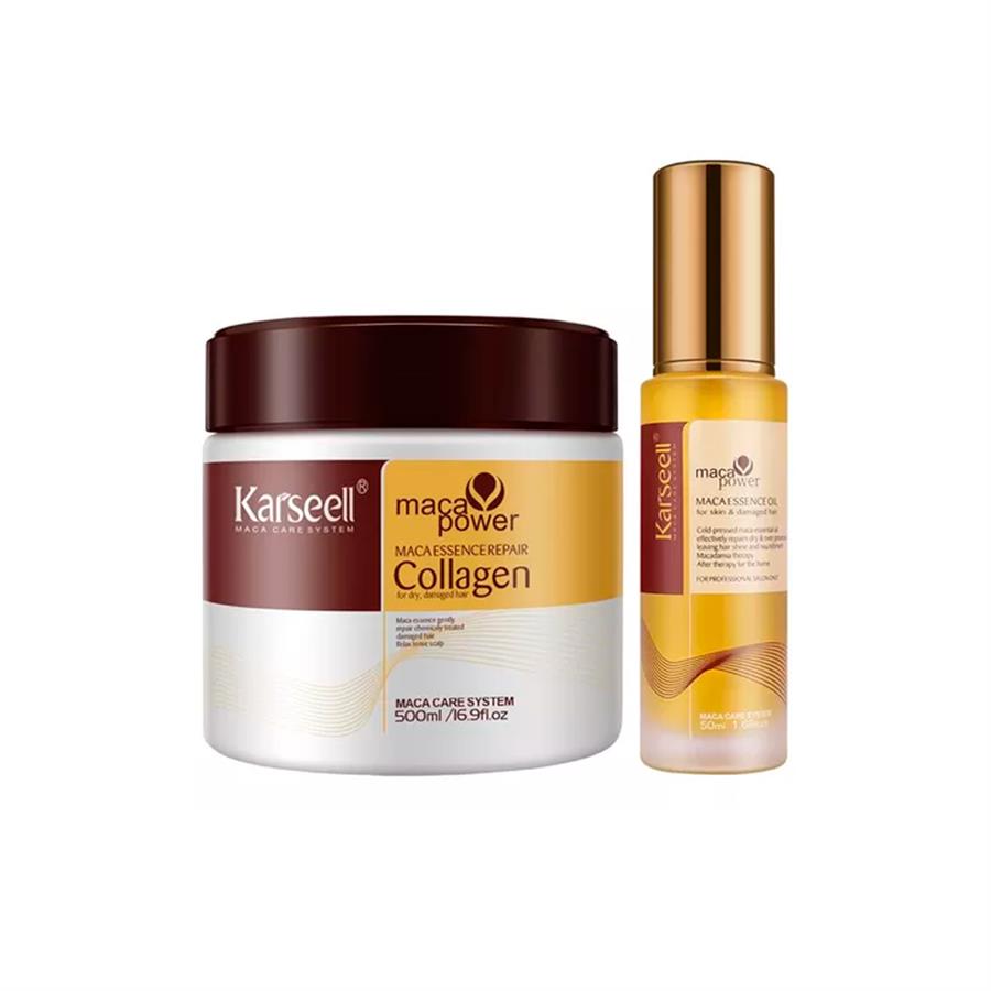 Kit Karsell 500ml Colágeno + Aceite De Argán 50ml