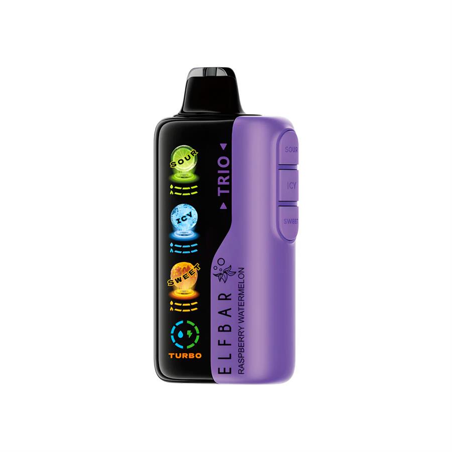 Elfbar TRIO 40K Puffs 3 EN 1 REGULADOR DEL SABOR Raspberry Watermelon