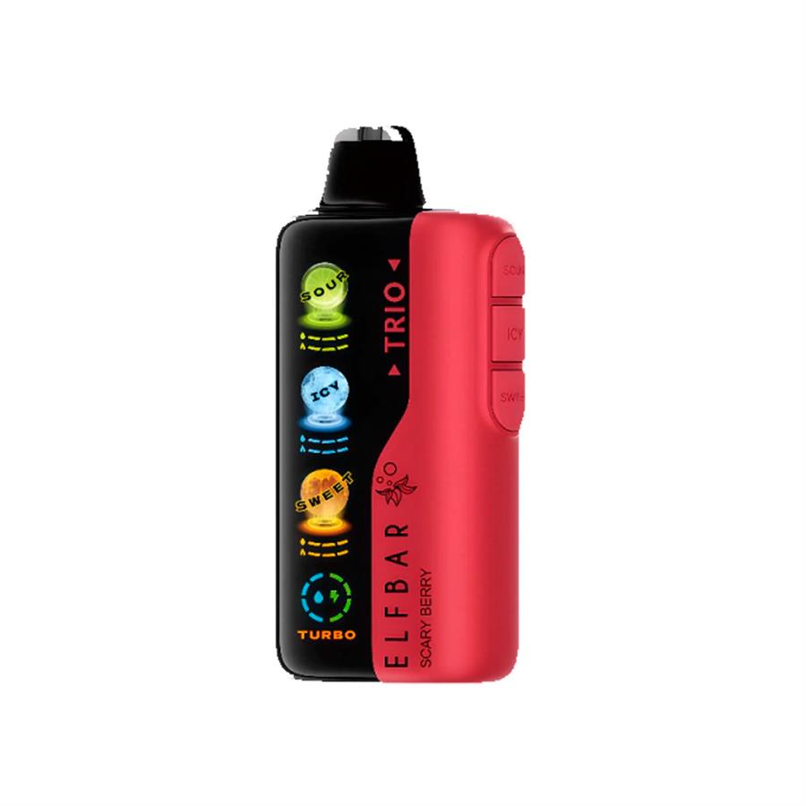 Elfbar TRIO 40K Puffs 3 EN 1 REGULADOR DEL SABOR  Scary Berry