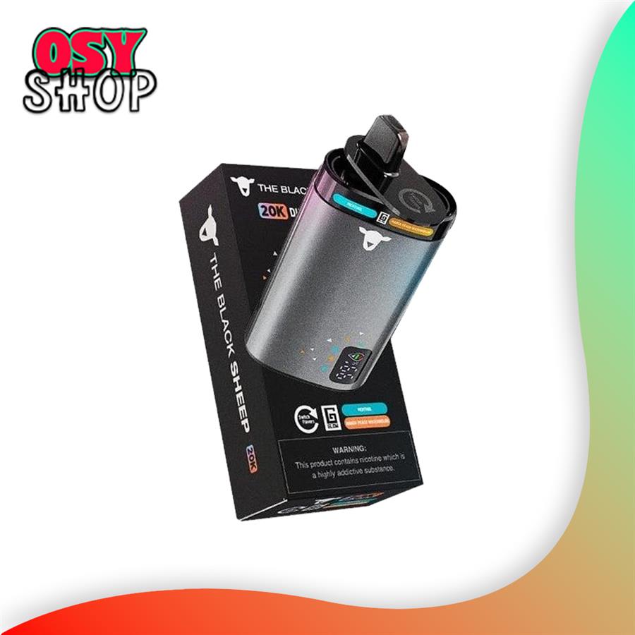 Black Sheep Dual Tank Wintergreen/Grape 20.000 Puffs